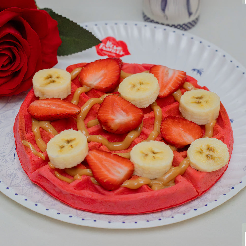 Waffle con base de manjar desde S/18